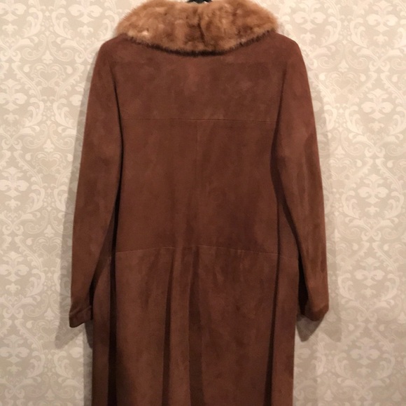 Vintage suede coat - Picture 3 of 3